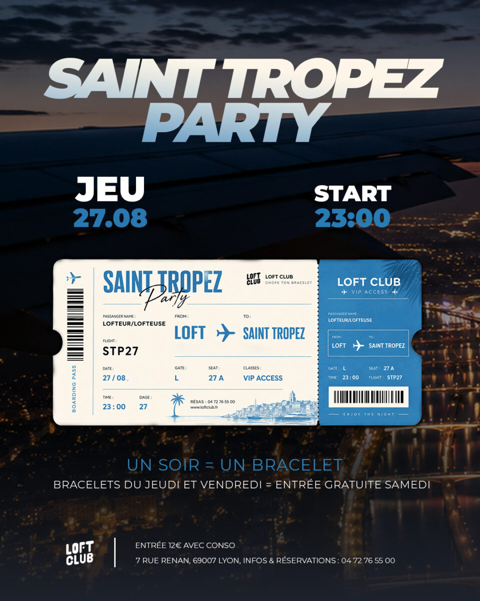 ST TROPEZ PARTY